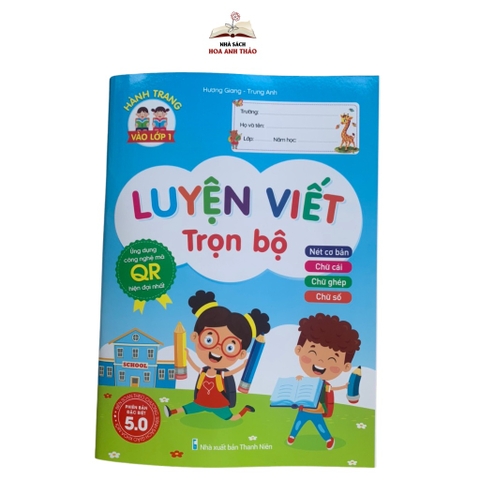 Sách - Luyện viết trọn bộ, phiên bản quét mã 5.0