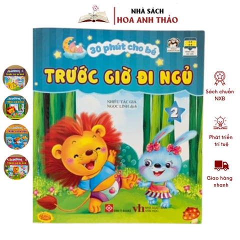 Sách - 30 phút cho bé trước giờ đi ngủ phát triển tư duy ngôn ngữ nuôi dưỡng tính cách cho bé