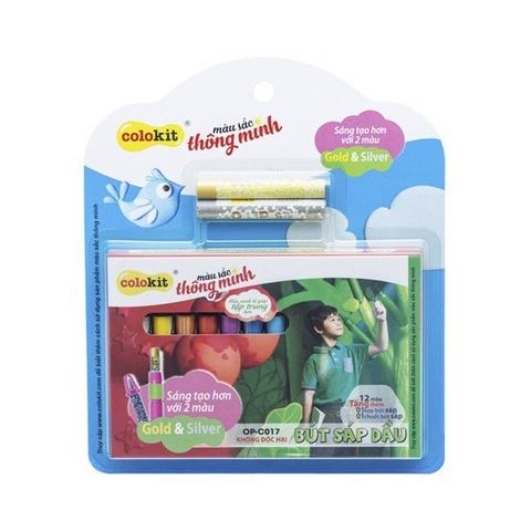 Bút sáp dầu Colokit 12 màu OP-C017