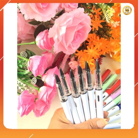 Bút Máy Nét Thanh Đậm - Ngòi Lá Tre - Ngòi Mài