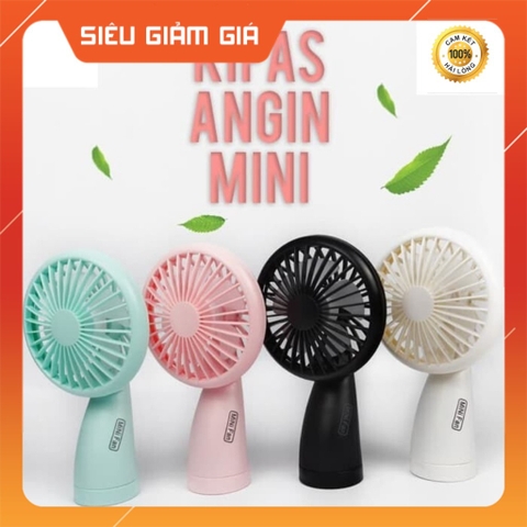 Quạt cầm tay tích điện mini