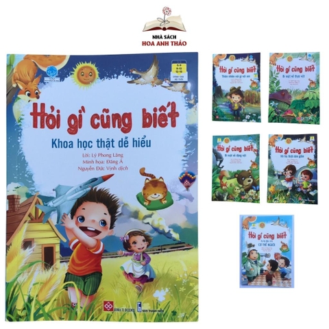 Sách - Hỏi gì cũng biết ( combo 06 chủ đề)