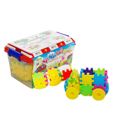 Đồ chơi  Antona lắp ghép xếp hình tuổi thơ 45 chi tiết