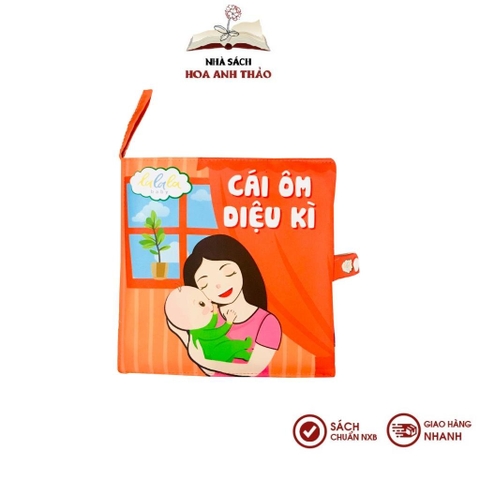 Sách vải Lalala Baby Giáo dục cảm xúc, Cái ôm diệu kỳ phát triển toàn diện