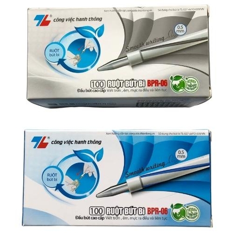Ruột bút bi Thiên Long BPR-06 sử dụng cho bút bi TL 027 và FO - 039 (0.5mm)