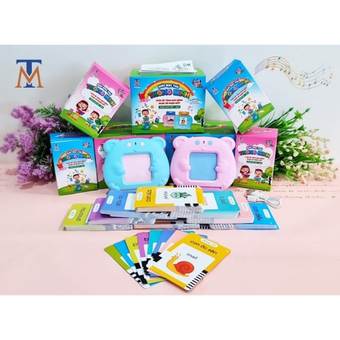Máy đọc thẻ song ngữ Anh Việt cho bé