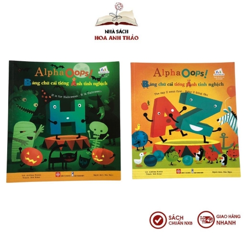 Sách - Bảng chữ cái tiếng Anh tinh nghịch Ngày Z đứng đầu - H là Halloween
