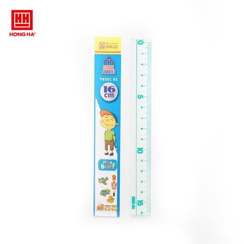 Thước kẻ 16cm Hồng Hà (3367)