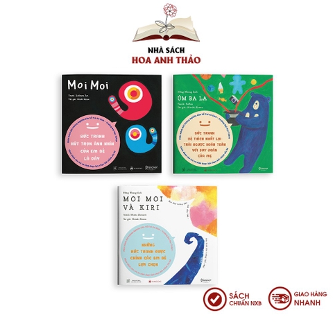Sách Ehon Nhật Bản - Moi Moi và những người bạn