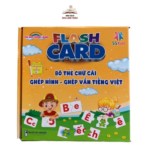 Thẻ học thông minh - Bộ chữ cái ghép hình, ghép vần tiếng việt