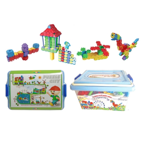 Đồ chơi Antona lắp ghép Thành phố