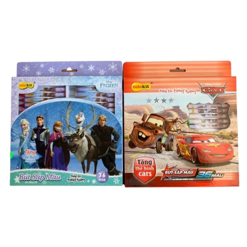 Bút Sáp Màu Colokit Thiên Long CR-C033/FR và CR-C032/CA (36 Màu)