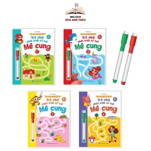 Sách - Trò Chơi Mê Cung Phát Triển Trí Tuệ 1234