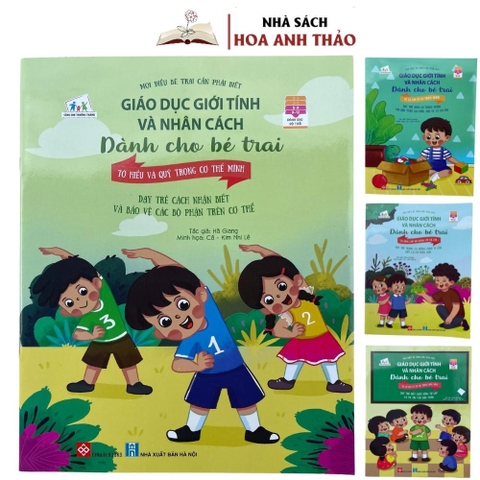 Sách - Mọi Điều Bé Trai Cần Biết , Giáo Dục Giới Tính Và Nhân Cách Danh Cho Bé Trai