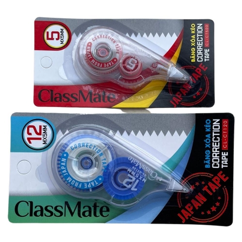 Bút Xóa Băng Kéo CLASSMATE Thiết Kế Nhỏ Gọn CL-CT500 CT120