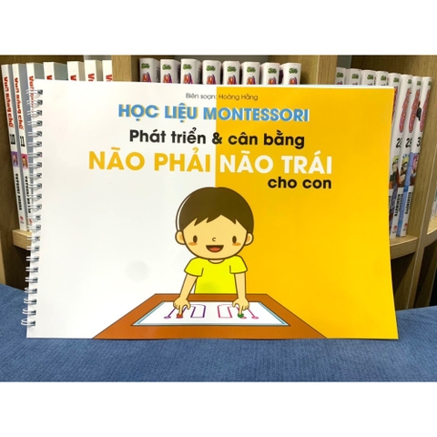 Học Liệu Montessori Phát Triển & Cân Bằng Não Phải Não Trái Cho Con