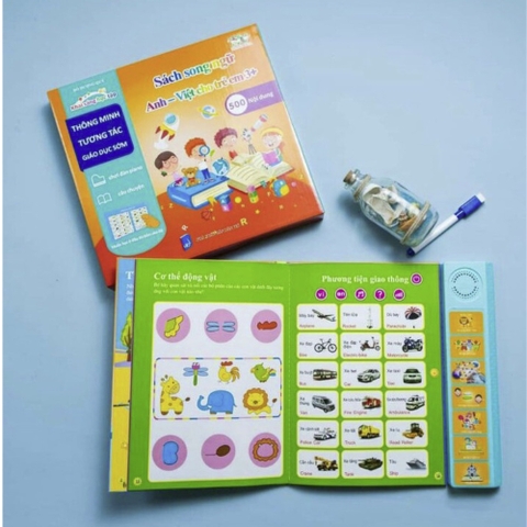 Đồ Chơi Sách Nói Song Ngữ Anh