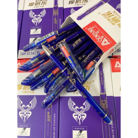 Bút Bi Gel Tẩy Xoá Được AODEMEI GP - 3176 Nét 0.38mm ( Hộp 12 Cây )