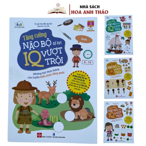Sách - Tăng Cường Não Bộ Để Đạt IQ Vượt Trội (Dành Cho Trẻ Em Từ 3-9 Tuổi)
