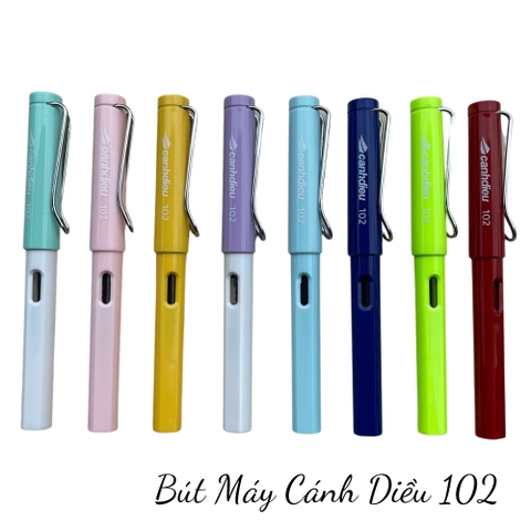 Bút Máy Luyện Viết Chữ Đẹp Cánh Diều CD102 - Ngòi Kim Lá Tre