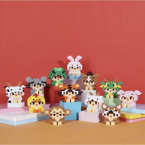 Mô Hình Lắp Ráp Mini 3D