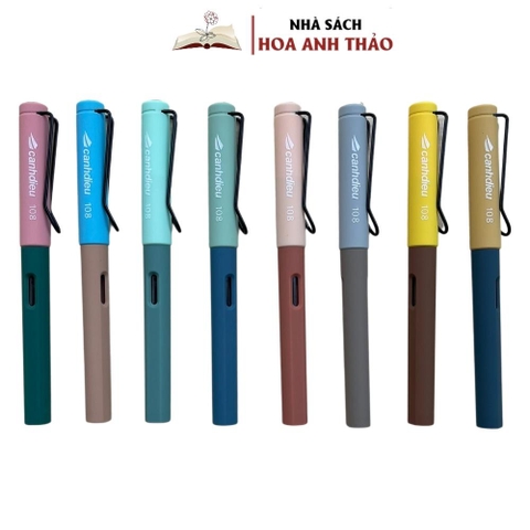 Bút Máy Luyện Chữ Đẹp Cánh Diều CD 108 Ngòi Kim Lá Tre Tạo Thanh Đậm