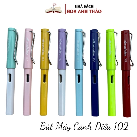 Bút Máy Cánh Diều CD102 - Ngòi Kim Lá Tre Tạo Thanh Đậm