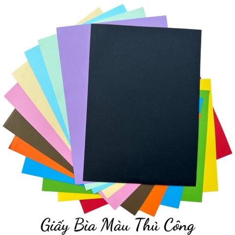 Giấy Bìa Màu A4