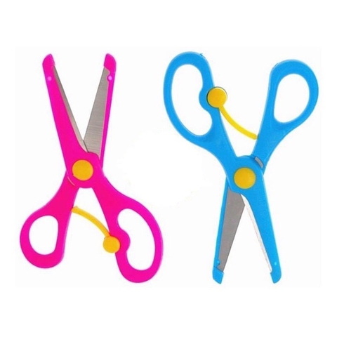Kéo Thủ Công  Trợ Lực Đảm Bảo An Toàn Cho Bé Mới Tập Cắt Giấy