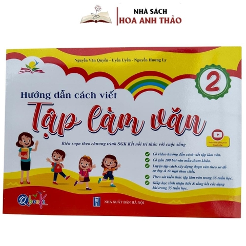 Sách - Hướng dẫn cách viết TẬP LÀM VĂN Lớp 2 - Kết nối tri thức với cuộc sống - Cả năm