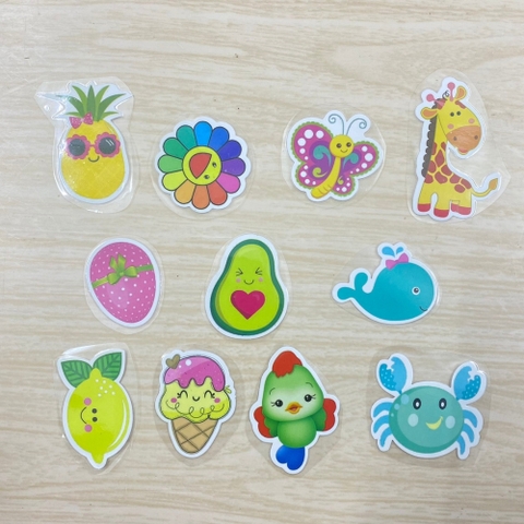 Combo 100 hình ngộ nghĩnh để dạy bé học toán