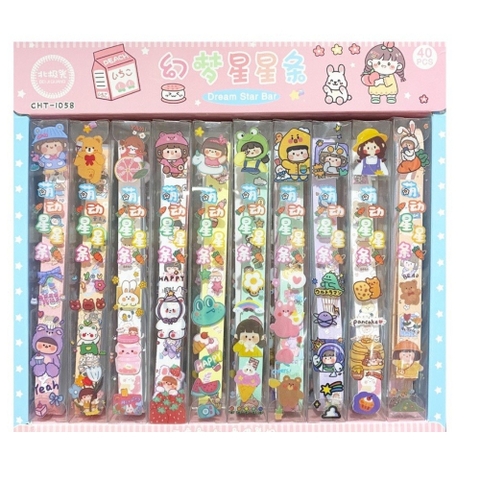 Giấy Gấp Sao Họa  Kèm Hộp Ngoài