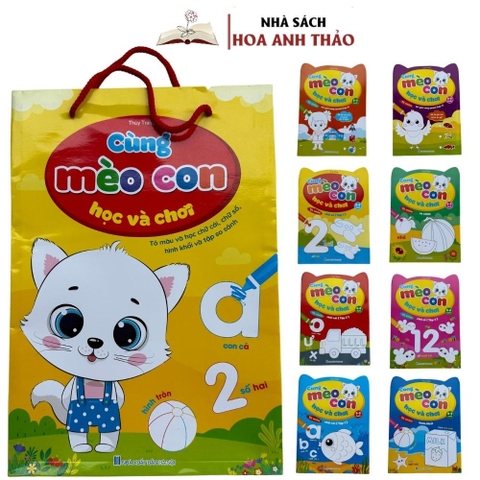 Sách - Cùng Mèo Con Học Và Chơi