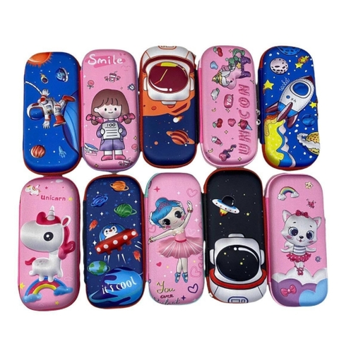 Hộp bút 3D hoạ tiết dễ thương