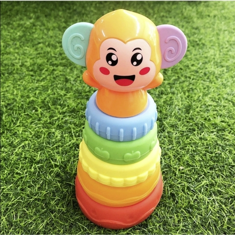 Đồ Chơi Xếp Tháp Chồng Antona Hình Khỉ