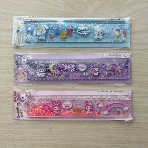 Thước Kẻ Nhũ Kim Tuyến  20cm ( No.:3000-48 )