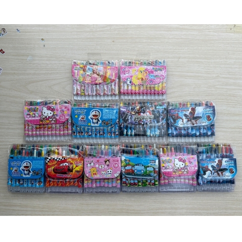 Sáp Vặn 12 - 18 - 24 Màu