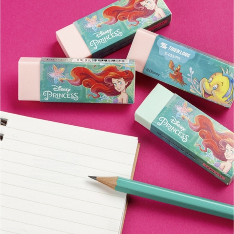 Set 3 Gôm Tẩy Nhân Vật Hoạt Hình Disney Thiên Long  E-033/PR Không Độc Hại