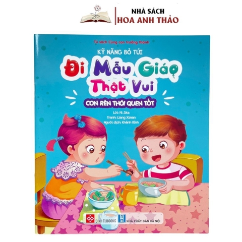 Sách thiếu nhi - Kỹ năng bỏ túi - đi mẫu giáo thật vui - lẻ cuốn