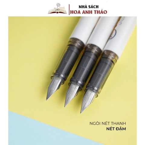 Bút máy Classmate Ichi CL-FP300 - Ngòi nét thanh nét đậm-Kèm 1 ống mực, 1 piston.