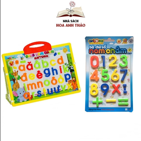 Combo Đồ chơi Bảng nam châm Antona