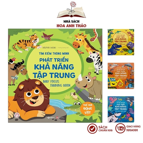 Combo sách tiềm kiếm thông mình phát triển khả năng tập trung