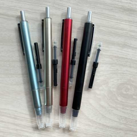 combo 4 bút máy bấm ngòi EF