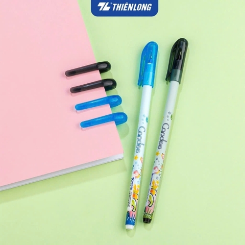 Bút Bi- Bút Nến Thiên Long TL-019 Ngì 0.6mm, Nét Viết Trơn, Êm Tay