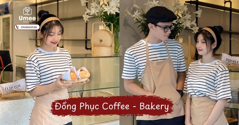 Đồng Phục Tiệm Bánh – Bakery Đẹp, Chuyên Nghiệp, May Theo Yêu Cầu