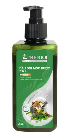 Dầu gội Mộc dược 2IN1 Premium - Hương Thanh lịch 250g