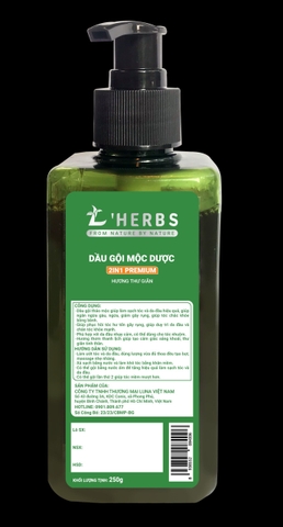 Dầu gội Mộc dược 2IN1 Premium - Hương Thư giãn 250g