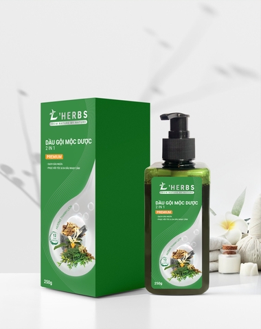 Dầu gội Mộc dược 2IN1 Premium - Hương Thanh lịch 250g