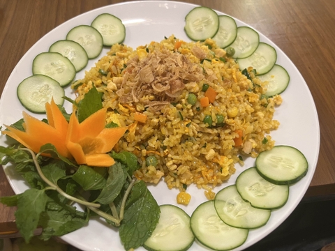 FRIED RICE WITH VEGETABLES