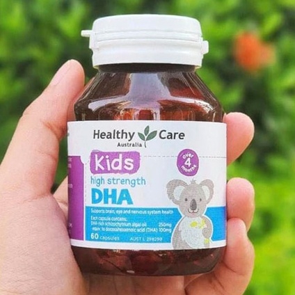 Viên uống Healthy Care Kids DHA 4m+ (60v)